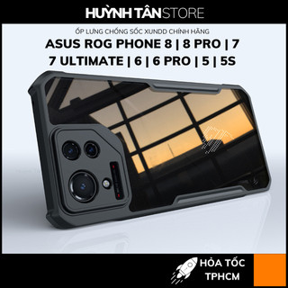 Ốp lưng asus rog phone 8 pro rog 7 ultimate 6 6 pro 5 5s chống sốc xundd bảo vệ camera chính hãng chống ố vàng