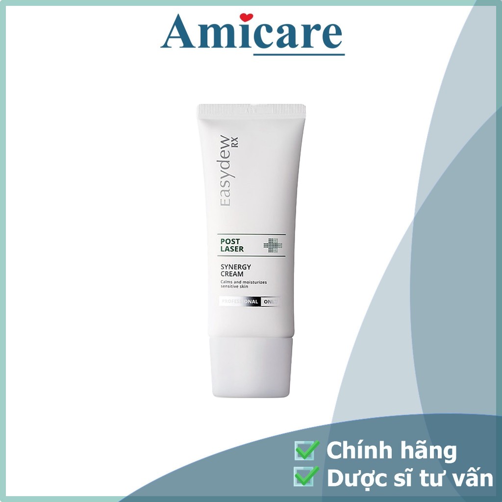 [CHÍNH HÃNG] Easydew Kem Dưỡng Ẩm Làm Dịu, Phục Hồi Da Sau Tổn Thương Post Laser Synergy Cream 50ml