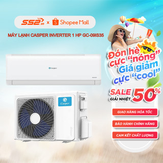 Máy lạnh casper inverter 1 hp gc-09is35 - hàng chính hãng