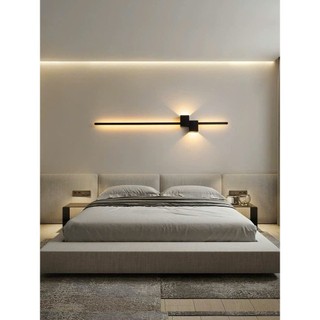 Đèn gắn tường Led hắt HIỆN ĐẠI dài 60cm Decor trang trí phòng khách, kệ tivi, táp ngủ đầu giường.