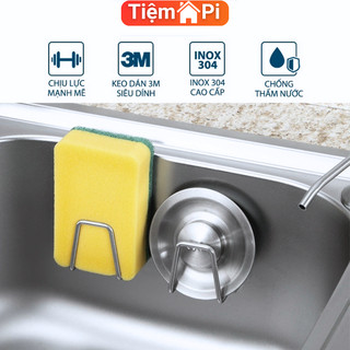 Móc treo thau chậu, rổ giá, thớt, đồ dùng - Móc dán dính tường tiện dụng