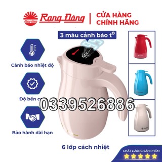 Phích nước Rạng đông 1,5 lit, Phích pha trà hiển thị nhiệt độ thông minh, Bình thuỷ giữ nhiệt RD-1542 N3.E