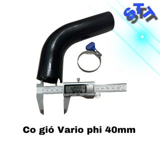 Co gió Lớn gắn VARIO ==> tặng kèm cổ dê xiết tay ( Phi trong cao su 40mm / 45mm 50mm )