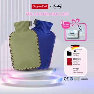 Túi chườm nóng lạnh fashy bọc len giảm đau tự nhiên nhập khẩu 100% từ đức