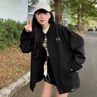 Áo khoác Jacket nút gài thêu REGODS form rộng unisex nam nữ vải Nỉ PCG - Jacket pieces ss1