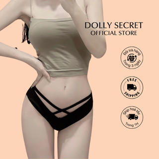 Quần Lót Cotton Nữ Cạp Chữ X DOLLY SECRET Quần Lót Sợi Tre Cao Cấp Sexy Gợi Cảm DS01