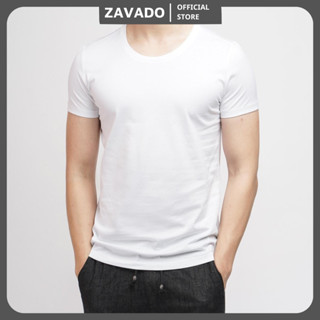 Áo lót nam LEDATEX chất liệu cotton 100% thông thoáng, áo phông nam màu trắng cao cấp thấm hút mồ hôi cao