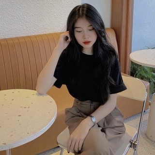 Áo thun trơn LIGUN BASIC Unisex Nam Nữ 100% Cotton Cao Cấp