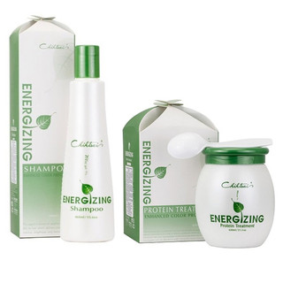 Bộ dầu gội ủ Trà xanh CHIHTSAI Energizing phục hồi tóc hư tổn nặng siêu mượt 460ml/630ml