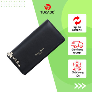 Ví dài nữ cầm tay chính hãng TALIAN đựng tiền điện thoại nhiều ngăn phong cách Hàn Quốc da cao cấp cực đẹp giá rẻ TL39