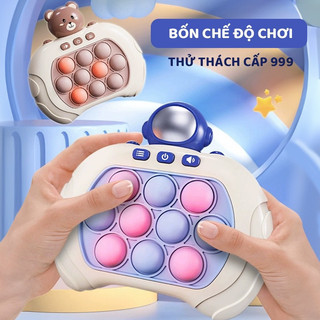   Pop It Điện Tử Thế Hệ Mới Máy Game Giải Trí Bấm Nút Theo Đèn Nhạc Nhiều Level Cho Bé