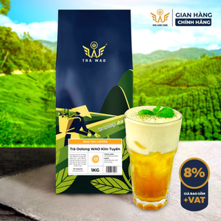 Oolong Kim Tuyên WAO trà oolong viên lớn cao cấp