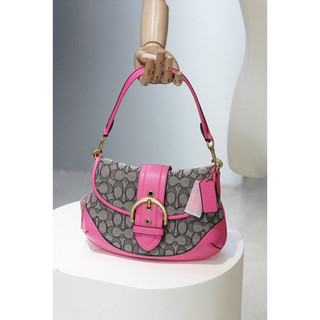 Túi coach soho bag in signature jacquard