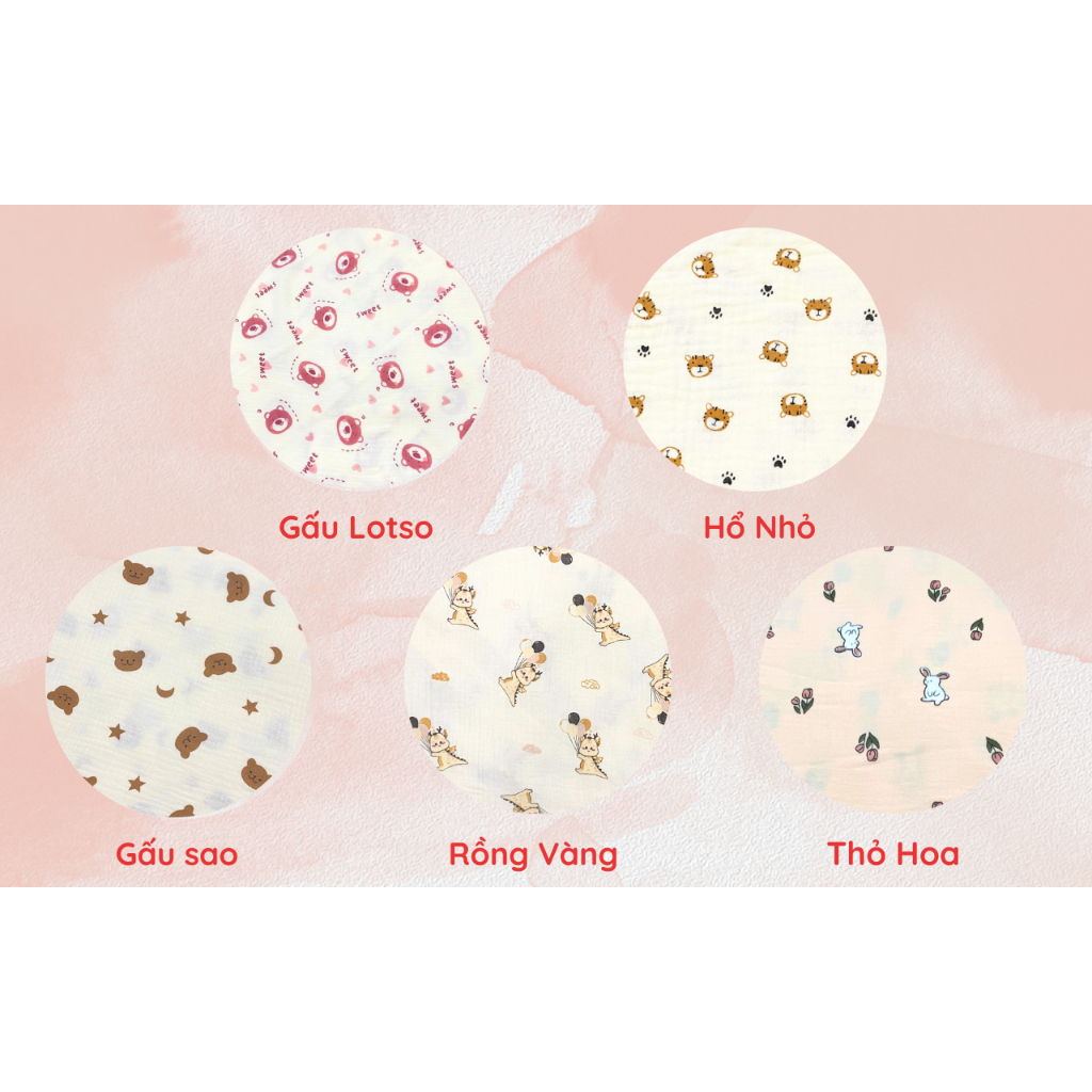 Set Gối Chặn Chữ H + Gối Đầu Muslin