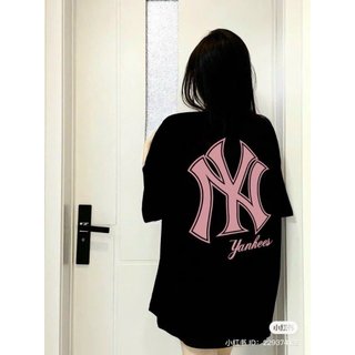 Áo Phông MLB Nam Nữ Unisex Form Rộng Họa Tiết In Nổi, Áo Thun Cotton Thời Trang Phối Đồ Cực Chất