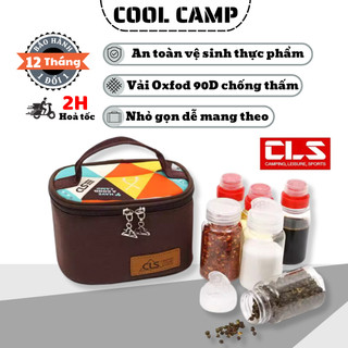 Hũ Đựng Gia Vị Camping Gấp Gọn Chĩnh Hãng CLS, Hủ Đựng Gia Vị Cắm Trại An Toàn Với Cơ Thể Con Người