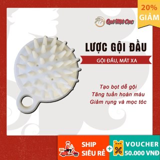 Lược gội đầu mát xa da đầu