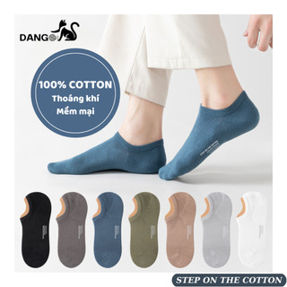 Tất vớ lười nam Dango (có shopee video) cotton cao cấp AA+ có lớp silicon chống trượt 100% thoáng khí