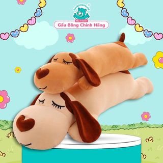 Chó Nhồi Bông Mũi Tim Cực Dễ Thương