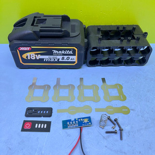 Vỏ pin Makita 18v dùng cell 21700 chống sốc