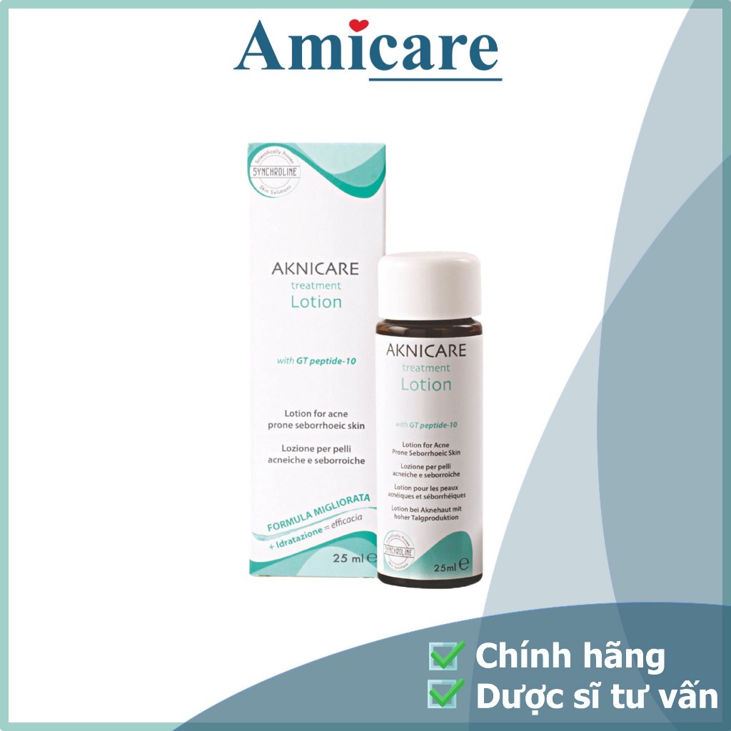 ✅[CHÍNH HÃNG] Aknicare Kiểm Soát Mụn Viêm Treatment Lotion 25ml