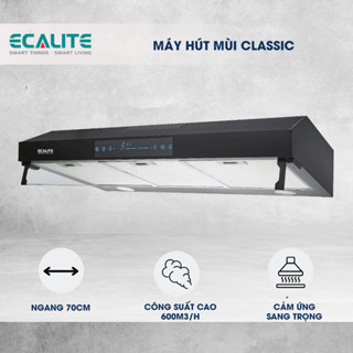 [FREESHIP HCM] - Máy Hút Mùi Classic Ecalite EH-CL700T - Ngang 70cm - Điều Khiển Vẫy Tay, Cảm Ứng