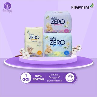 Băng vệ sinh Kleannara Zero Young Hàn Quốc siêu mềm mại, không mùi các size có cánh, không cánh