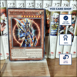 Thẻ bài Yugioh chính hãng Black Luster Soldier - Envoy of the Beginning- Common