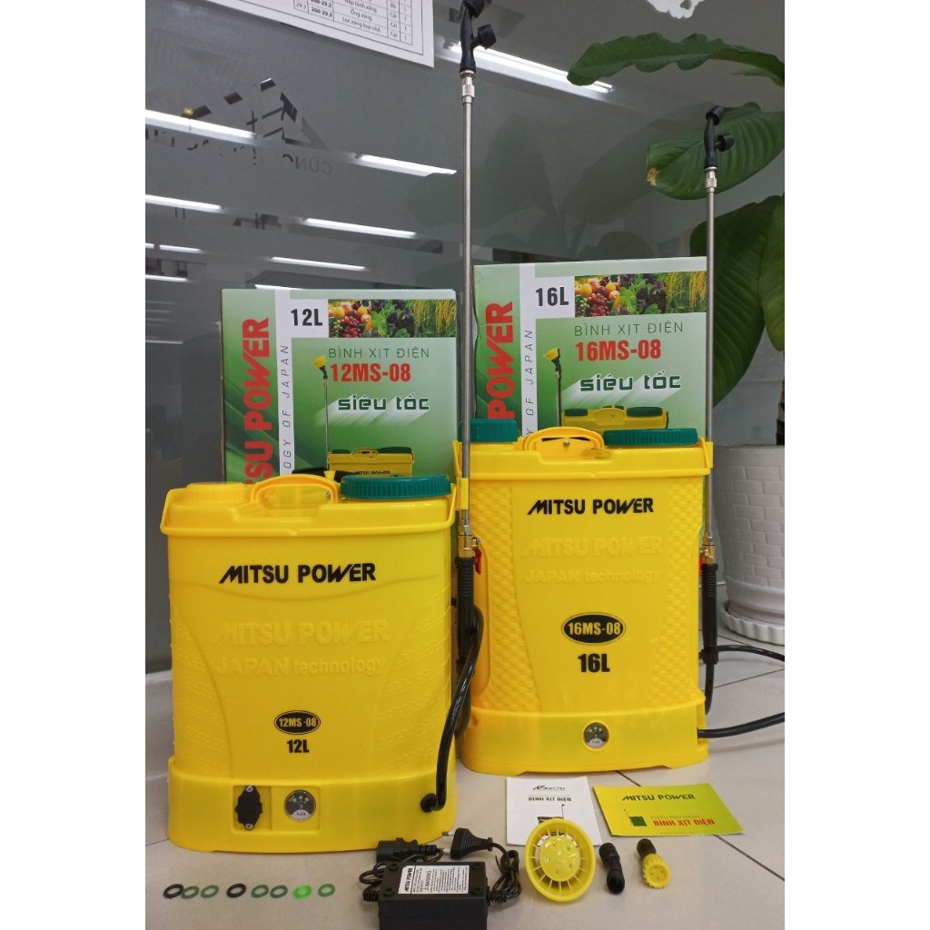Bình xịt điện 12 lít MITSU POWER 12MS-08