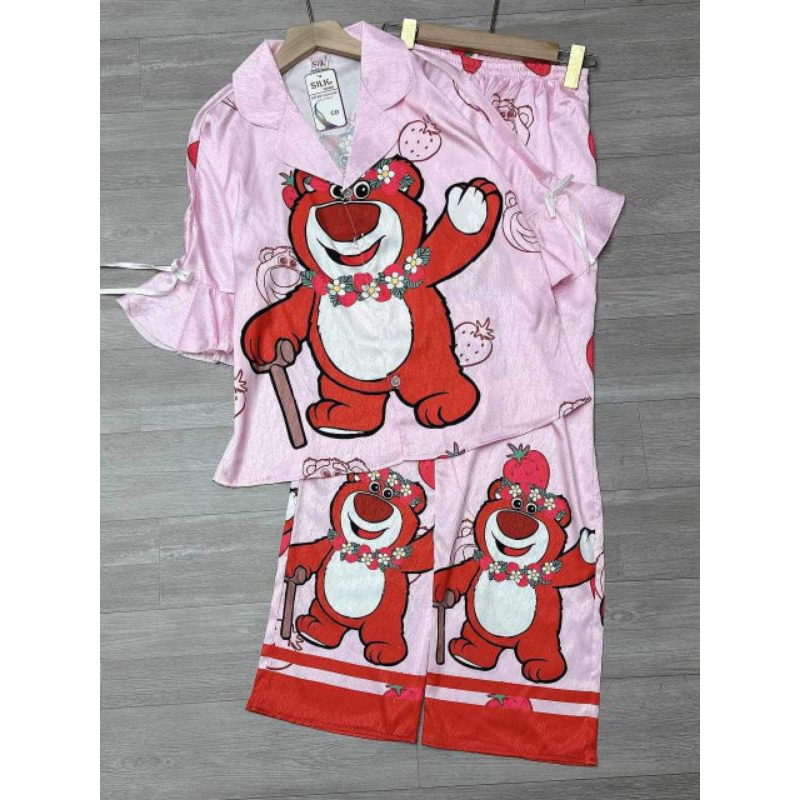 pijama Tay loe gấu dâu , pizma doremon