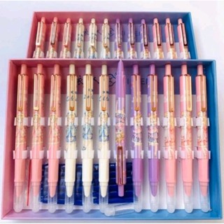 Hộp 12c bút máy bấm tẩy được công chúa 5006 tặng kèm mực xanh/đen/tím