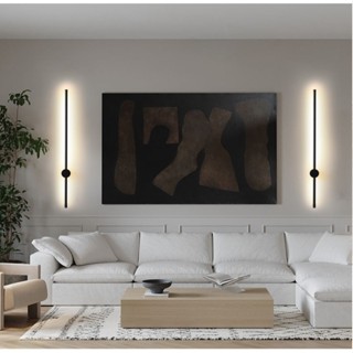 Đèn Tường Led hắt Thiết Kế Đơn Giản Hiện Đại Decor Trang Trí Phòng Khách, Kệ tivi, Tab đầu giường