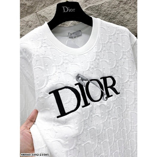 Áo phông dior nam nữ, áo phông dior vân dập nổi chất liệu cao cấp fom rộng dáng unisex hot hotrend xuxushop 2024