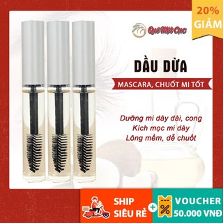 [RẺ SẬP SÀN] COMBO 2 CHAI CHUỐT MI, FREESHIP /MASCARA DẦU DỪA DƯỠNG MI - HANDMADE BY SPAQUEMOTCUC