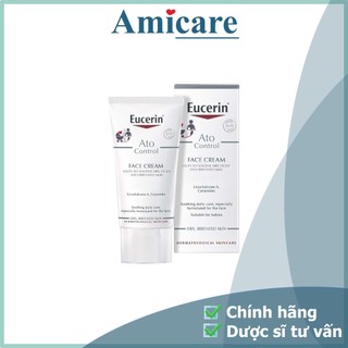 Kem Dưỡng Cho Da Khô và Da Dị Ứng Eucerin Ato Control Soothing Face Cream 50ml
