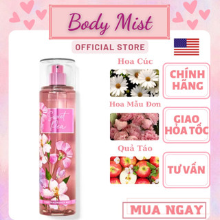 Xịt Thơm Toàn Thân Bath And Body Works - Sweet Pea Body Mist (236ml)