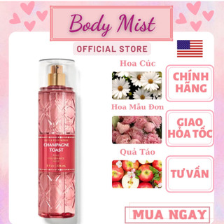 Xịt Thơm Toàn Thân Bath and Body Works – Champagne Toast Body Mist (236ml)