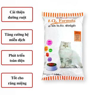 Hạt cho mèo iq 500g - thức ăn iq dạng hạt cho mèo