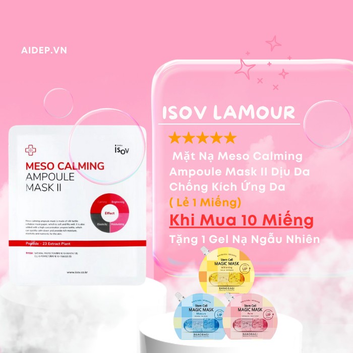 Lẻ Mặt Nạ Dưỡng Da 2 Loại ISOV
