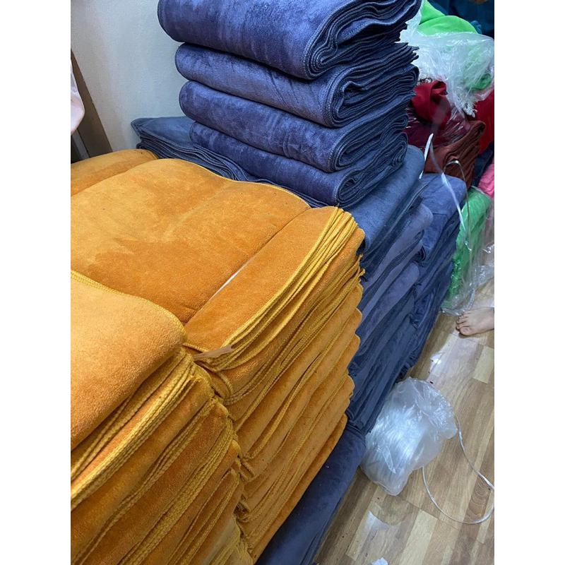 Khăn mầm non có móc treo cho bé dày mịn
