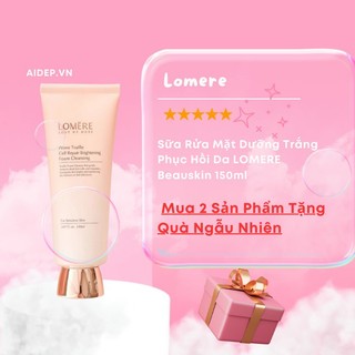 Sữa Rửa Mặt Dưỡng Trắng Phục Hồi Da LOMERE BEAUSKIN 150mL