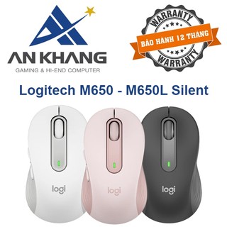 Chuột logitech m650/m650l signature - hàng chính hãng