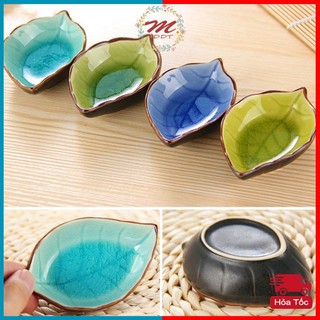 Chén đựng gia vị bằng sứ cao cấp hình chiếc lá