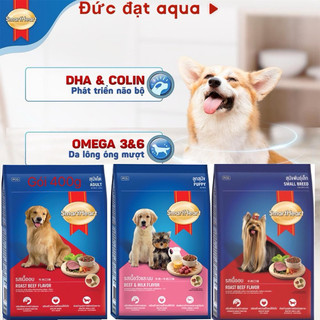 Thức ăn cho chó Smartheart 400g - Hạt cho chó con,chó sz bé chó lớn