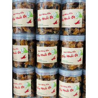 Mãng cầu sấy muối ớt hộp 500g