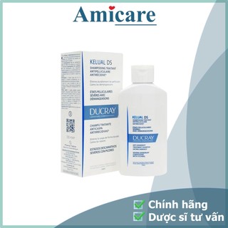 ✅  Ducray Dầu Gội Giảm Gàu Nặng Kelual Ds Shampoo 100ml