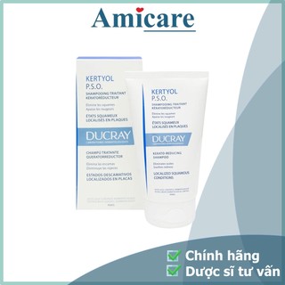 Ducray Dầu Gội Giảm Gàu Mảng Kertyol Pso 125ml