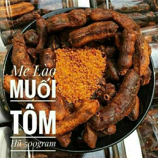 Me lào đường, muối tôm 500gr