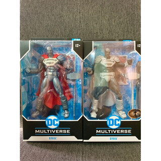 Mô hình McFarlane Toys DC Multiverse - Steel (Reign of the Supermen)