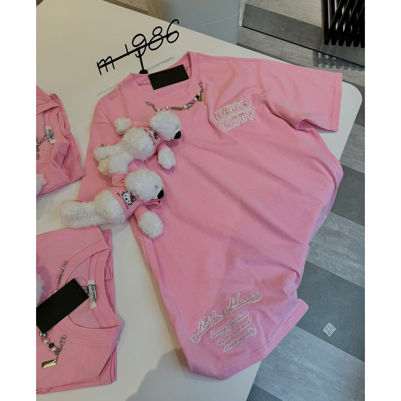 ÁO PHÔNG 13DE MARZO HELLO KITTY HỒNG [HÀNG SẴN]